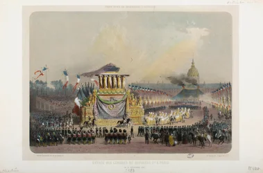 Terugkeer van de as van Napoleon I naar Parijs, 15 december 1840